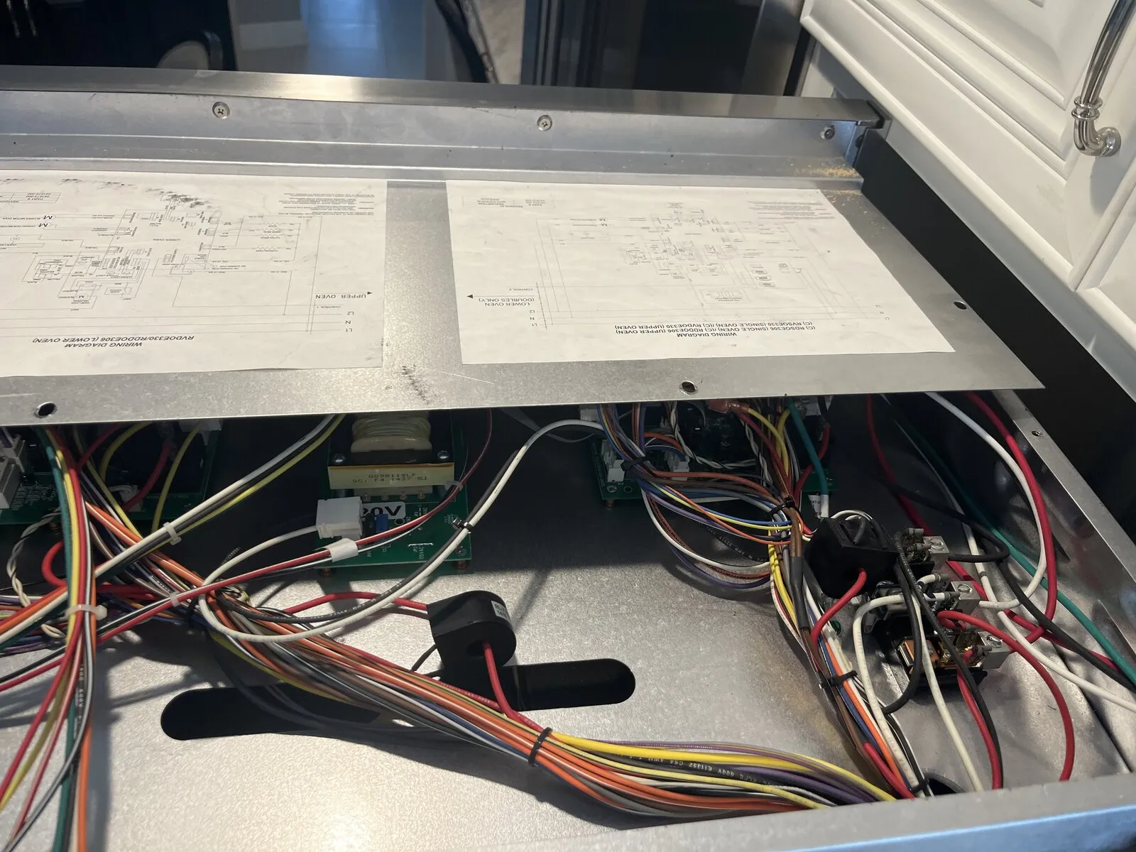 Air handler control wiring checked against the wiring diagram, N Dale Mabry Hwy, Carrollwood, Tampa FL